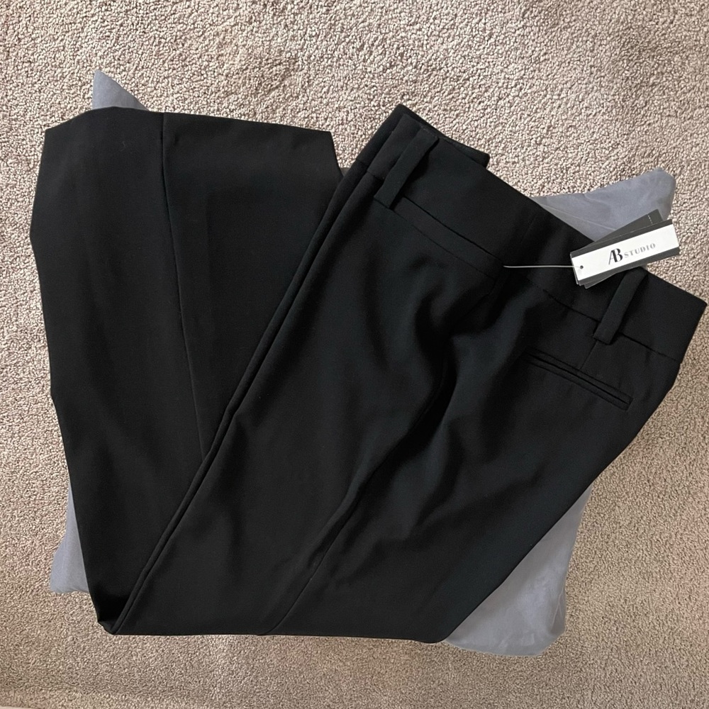 AB Studio Black Dress Pants - Size 8